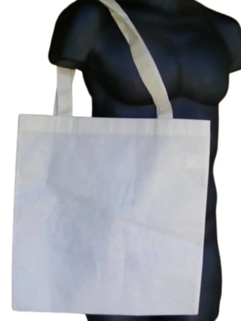 WE ARE WARPED 2011 Tote, FLAT!! Beige & Black